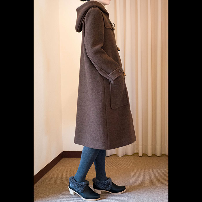 ミナペルホネン nordic moss ダッフルコート #khaki | Lin total