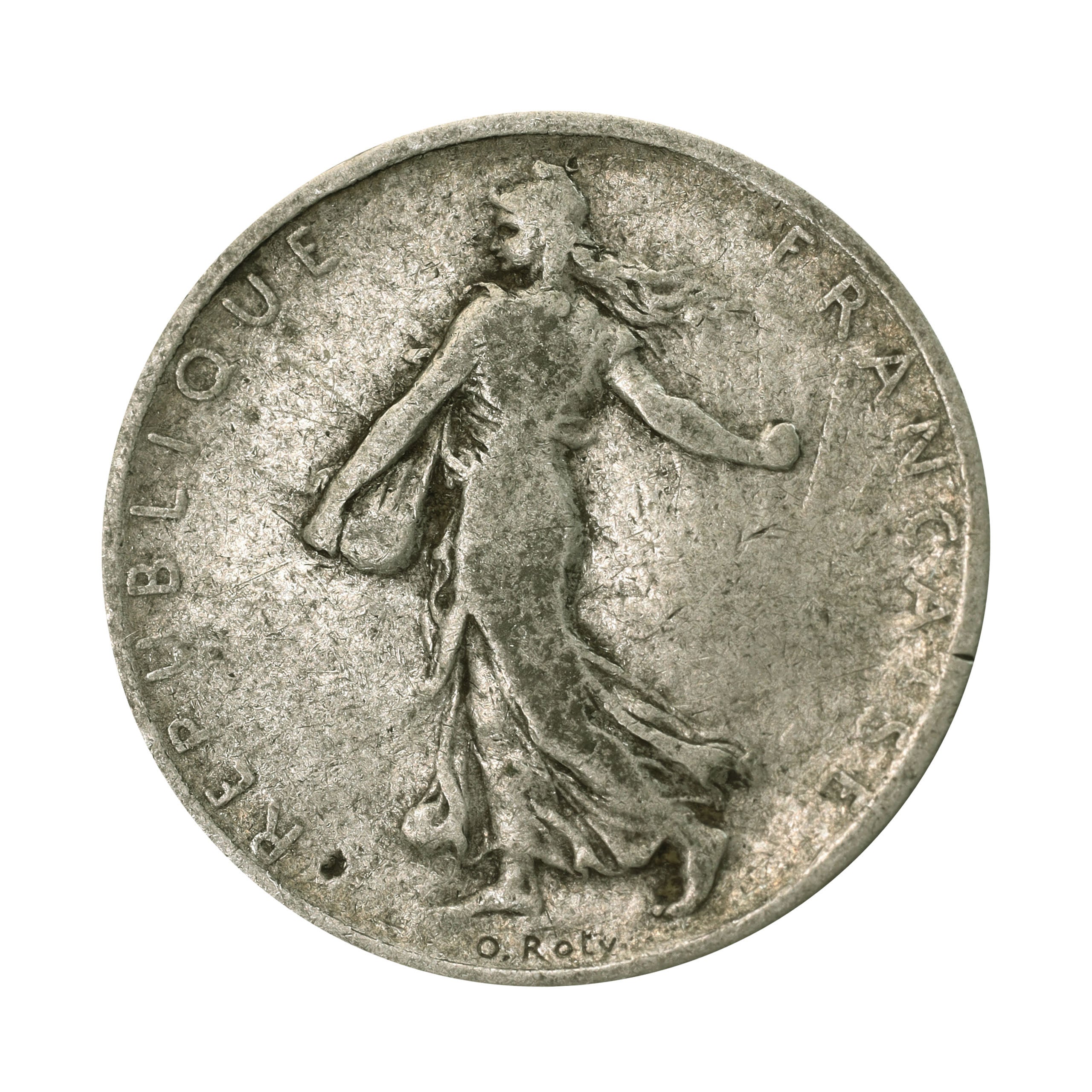フランス 1898年 1フラン 銀貨 France 1 Franc silver | コレクション