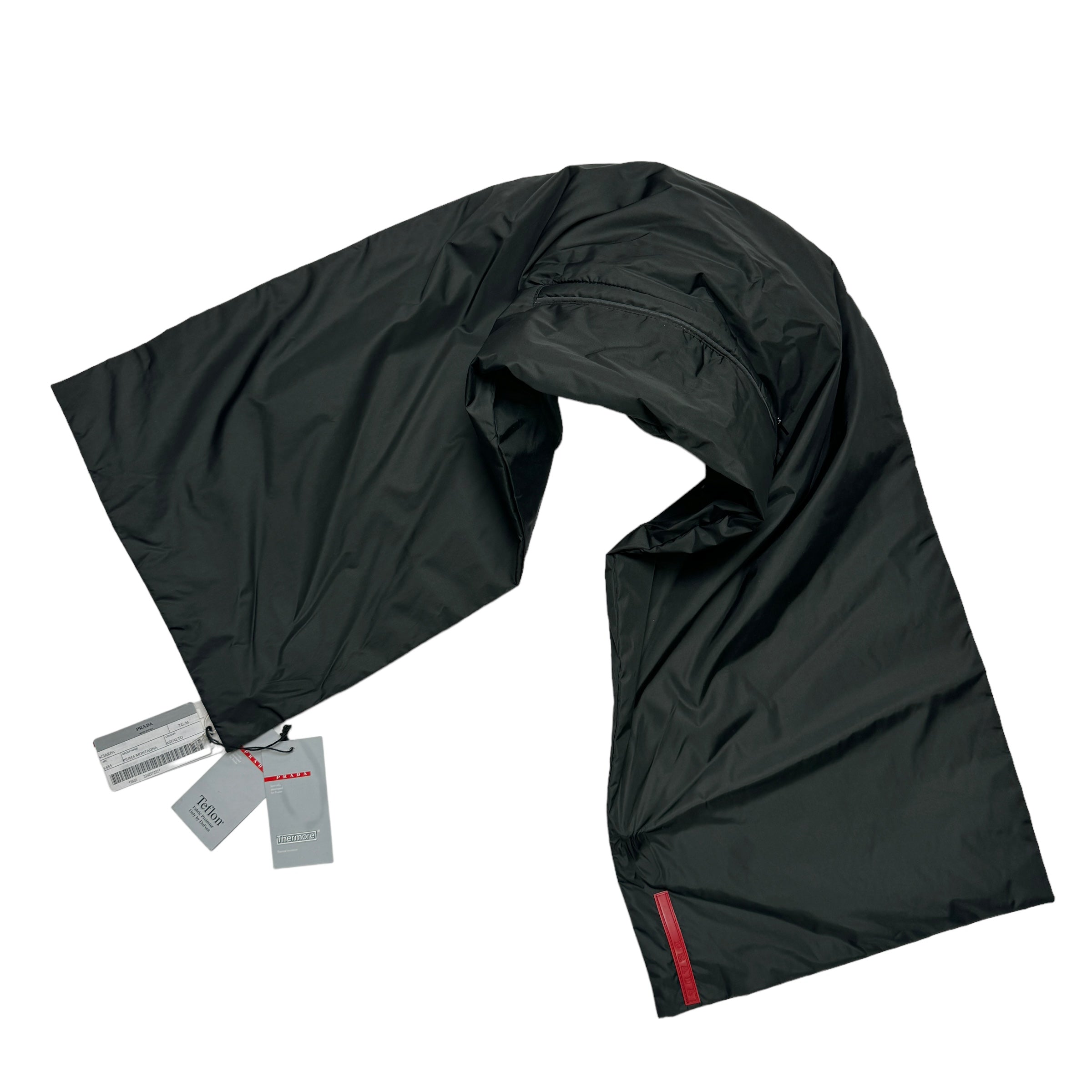 Prada Sport Technical Scarf with Concealed Hood – 300700