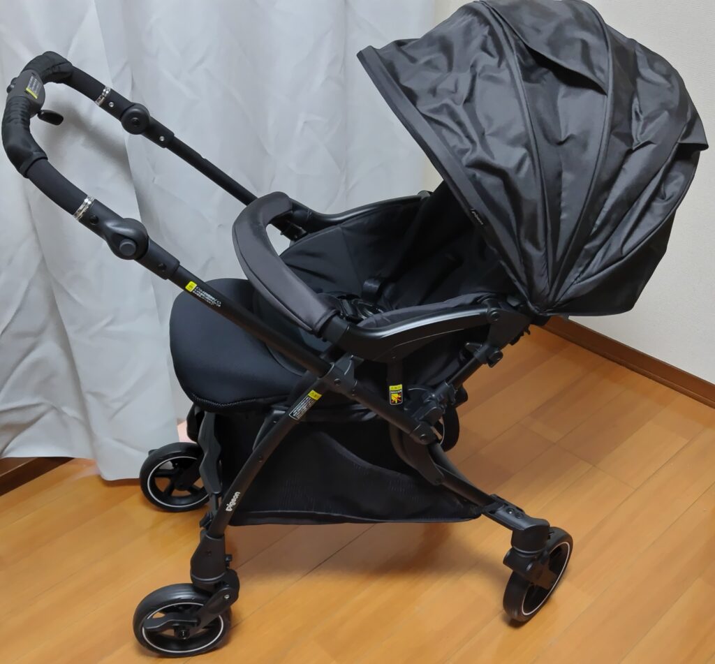 ピジョンのベビーカー・ランフィRBUPを購入【シングルタイヤ】