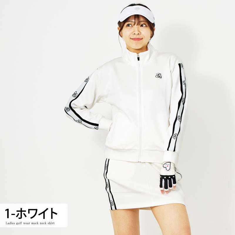 楽天市場】ゴルフウェア レディース セットアップ（カラーホワイト）の通販