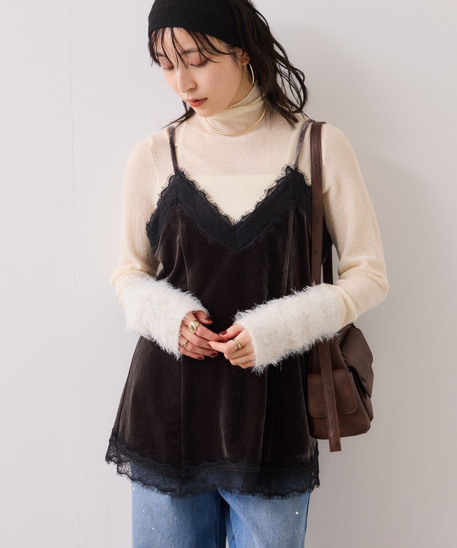 L'EST ROSE - 新品タグ付きLEST ROSE 花柄 チュニック リボン