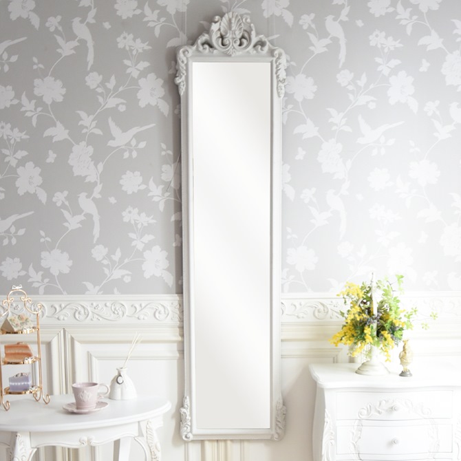 楽天市場】ミラー 鏡 姿見 全身鏡 ロココ調 姿見ミラー アンティーク