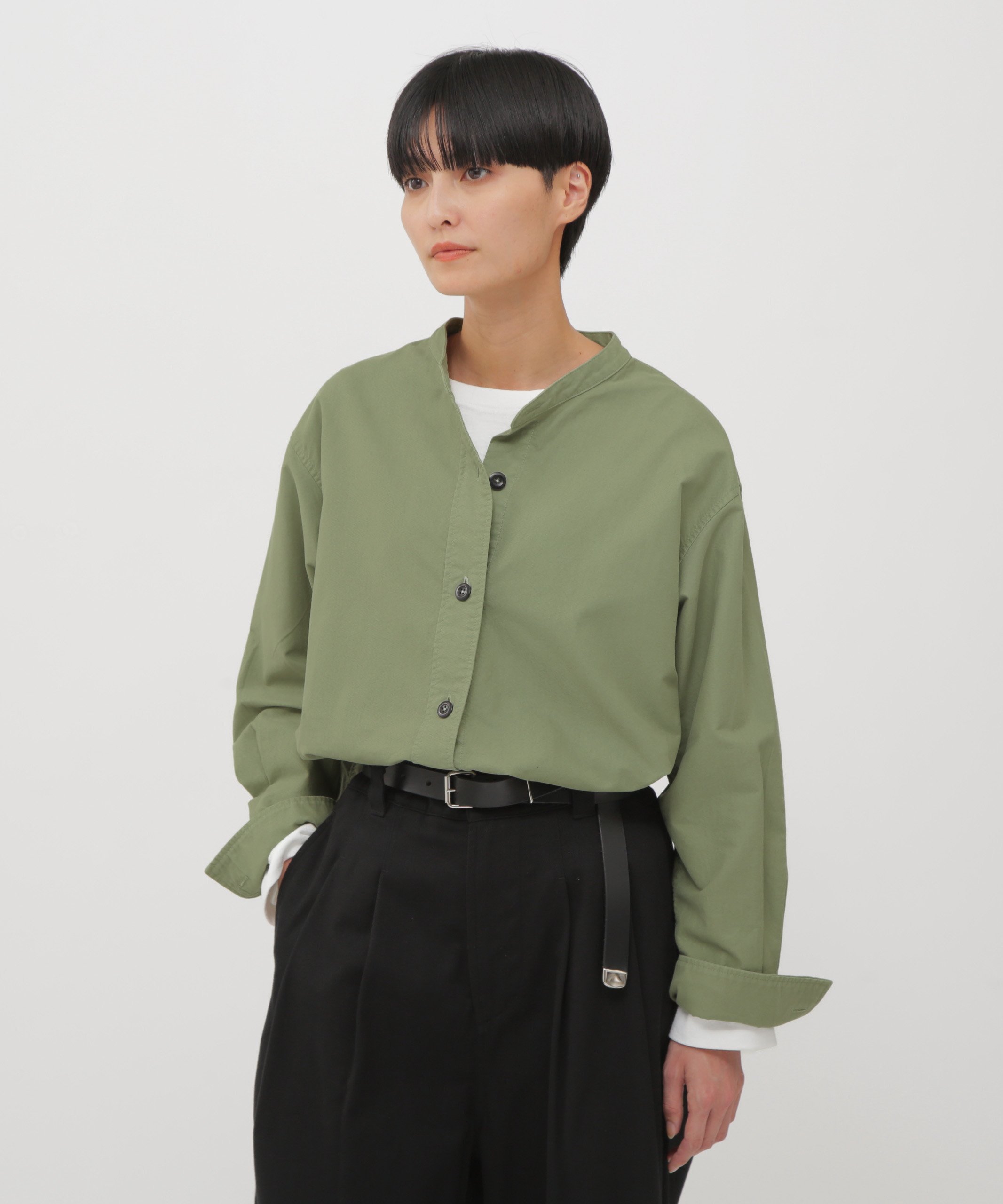 MARGARET HOWELL｜SOFT HOPSACK SHIRT | Rakuten Fashion(楽天
