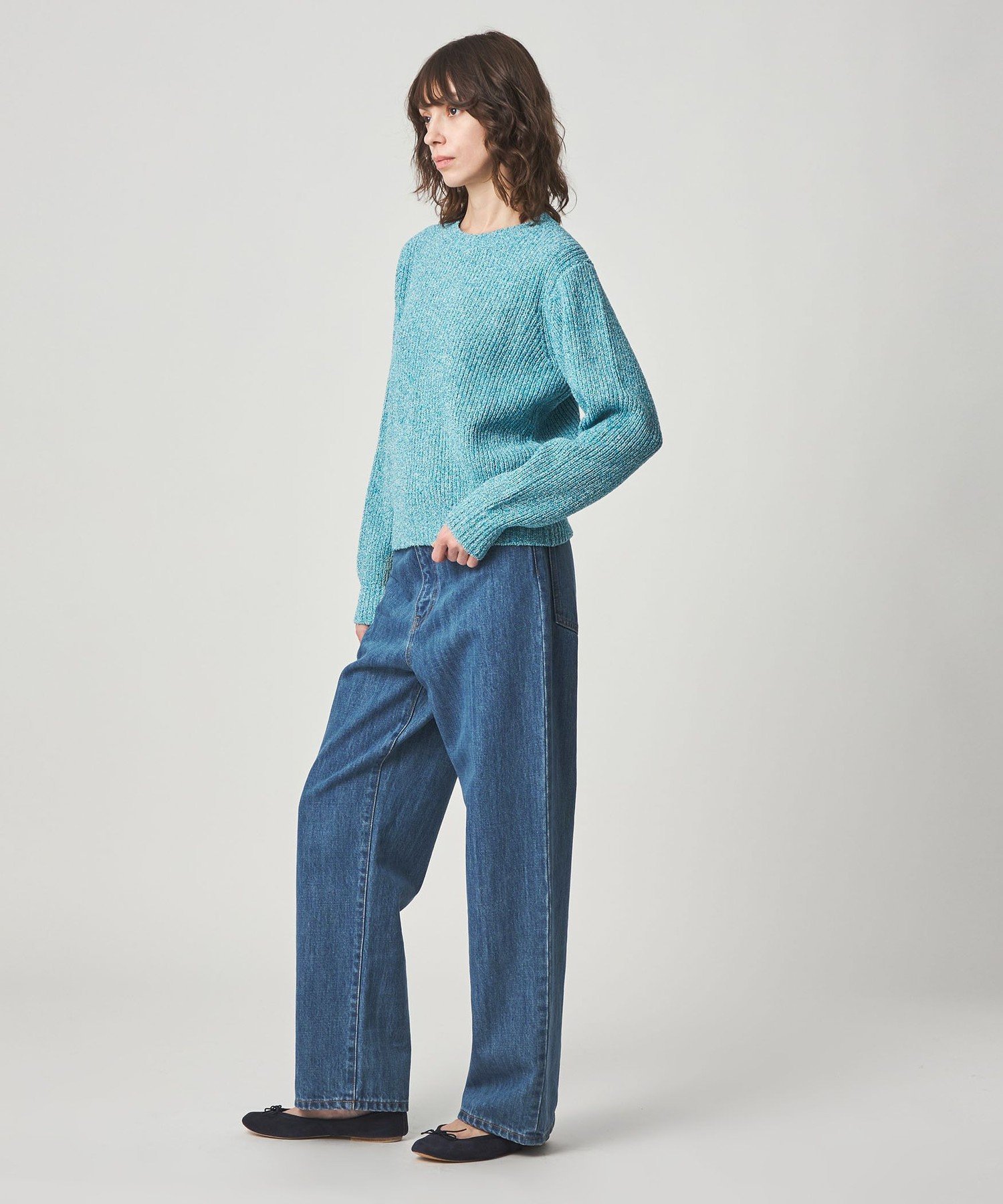 はむはむ　Steven Alan コットン デニム ストレート パンツ Steven Alan＞コットン デニム ストレート パンツ