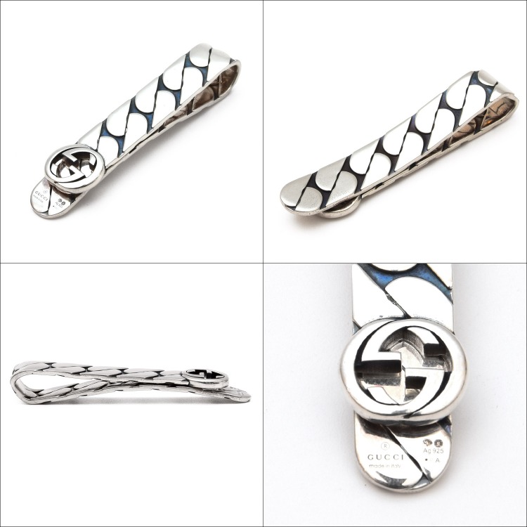 楽天市場】GUCCI グッチ マネークリップ インターロックGスターリング