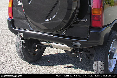 WirusWin】【JB23】ジムニー（1型〜10型）用リアバンパー