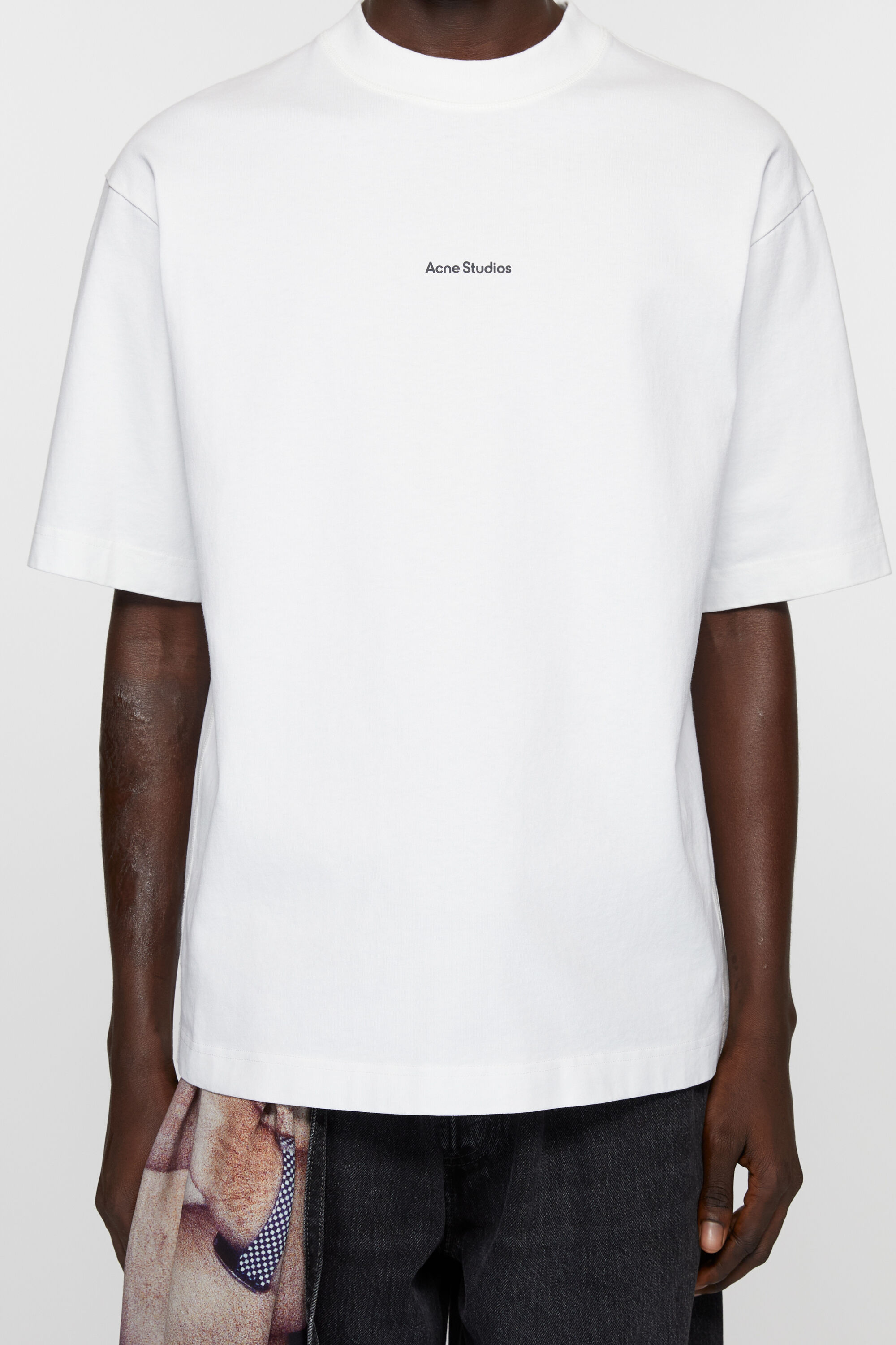 Acne Studios - Logo t-shirt - Optic White