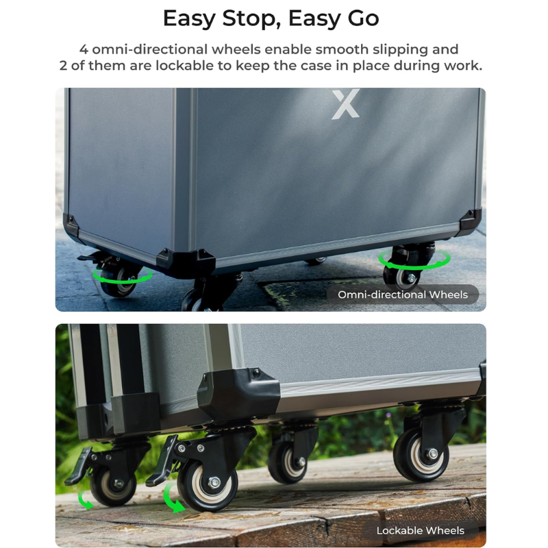 xTool F1 Rolling Hard Case for F1 Craftshow