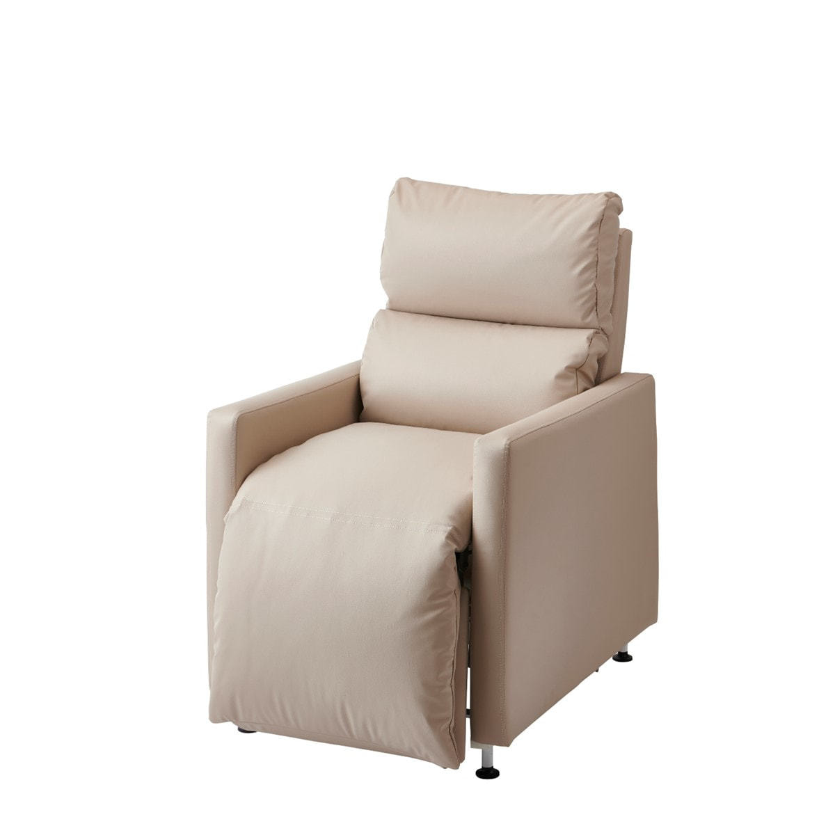 ラウンジチェアDX PRO（ミルキーベージュ）【リクライニング角度固定