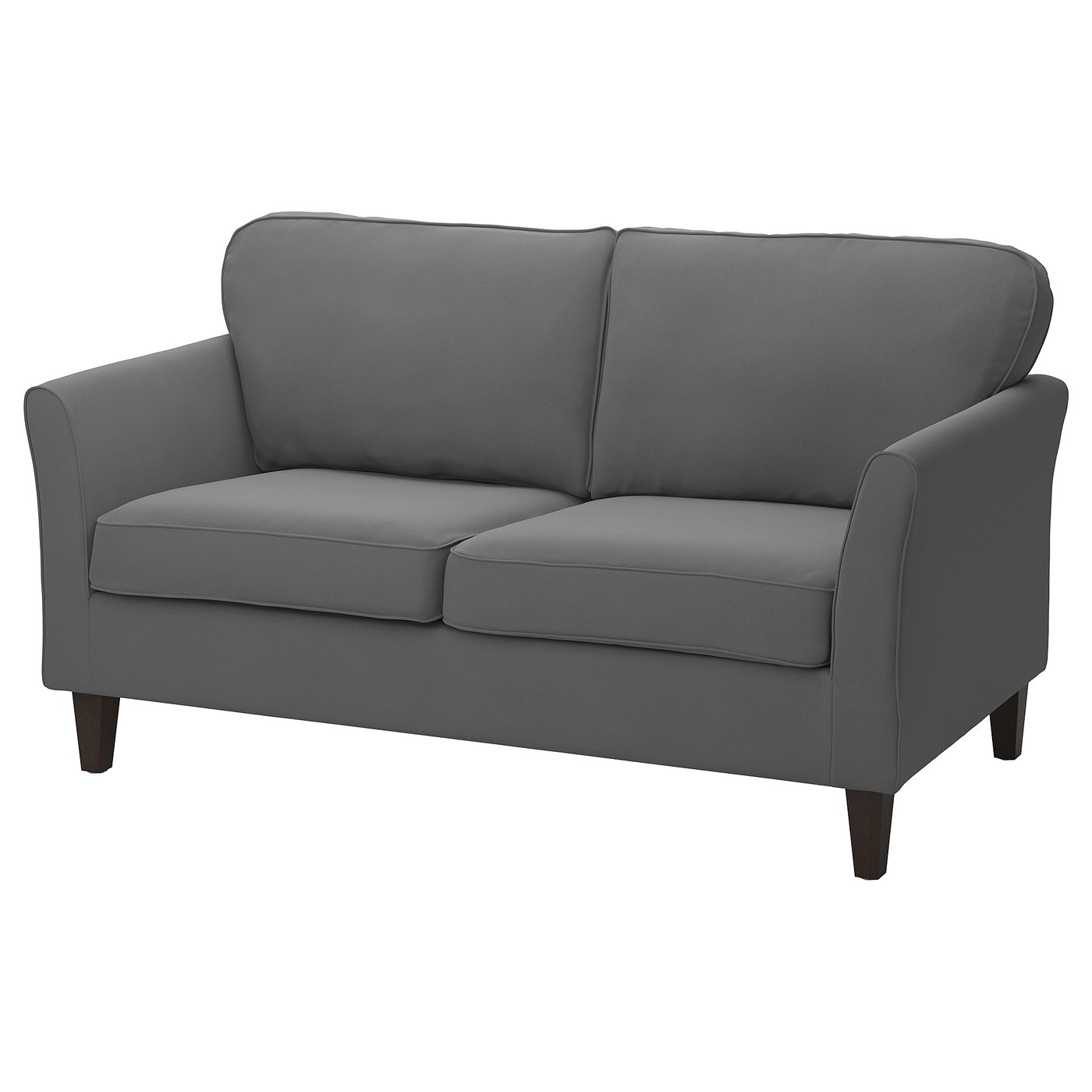EKHOLMA loveseat, Hakebo dark gray - IKEA