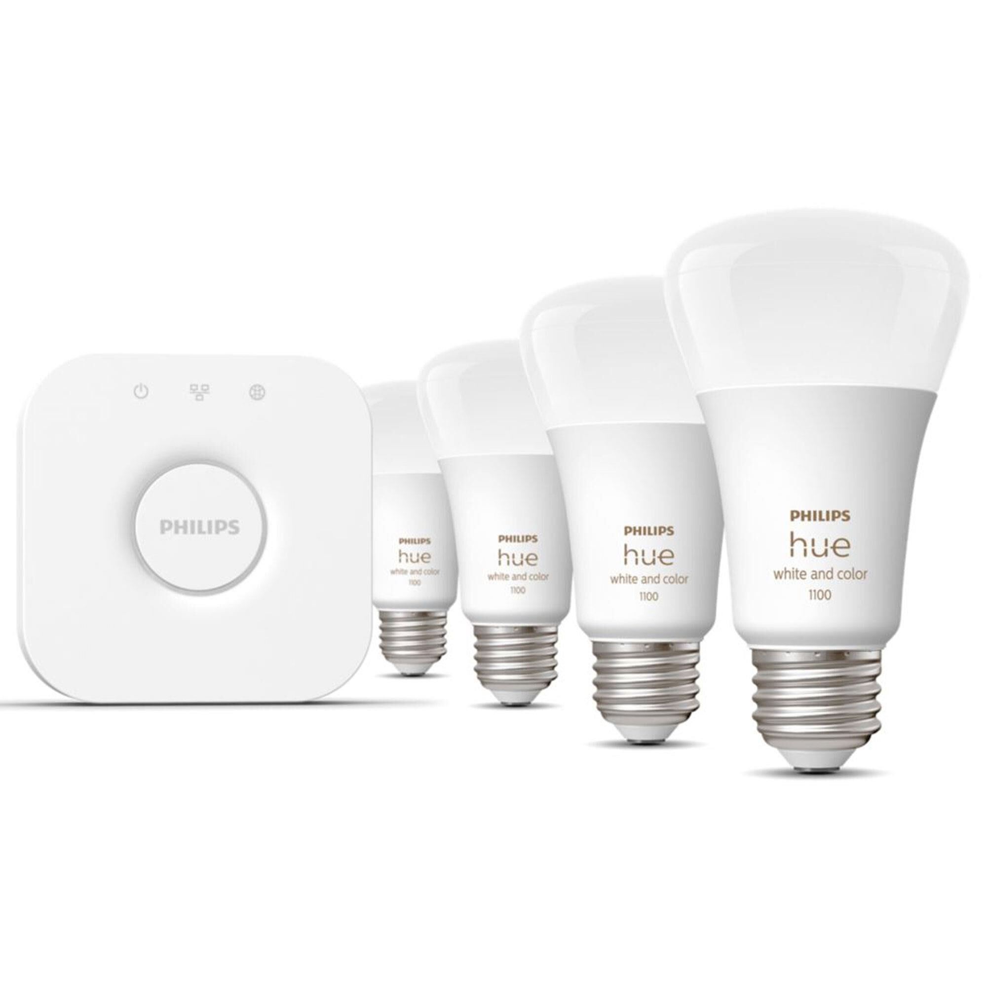 Philips Hue Bridge 2.0 & E26 Starter Kit 4pk