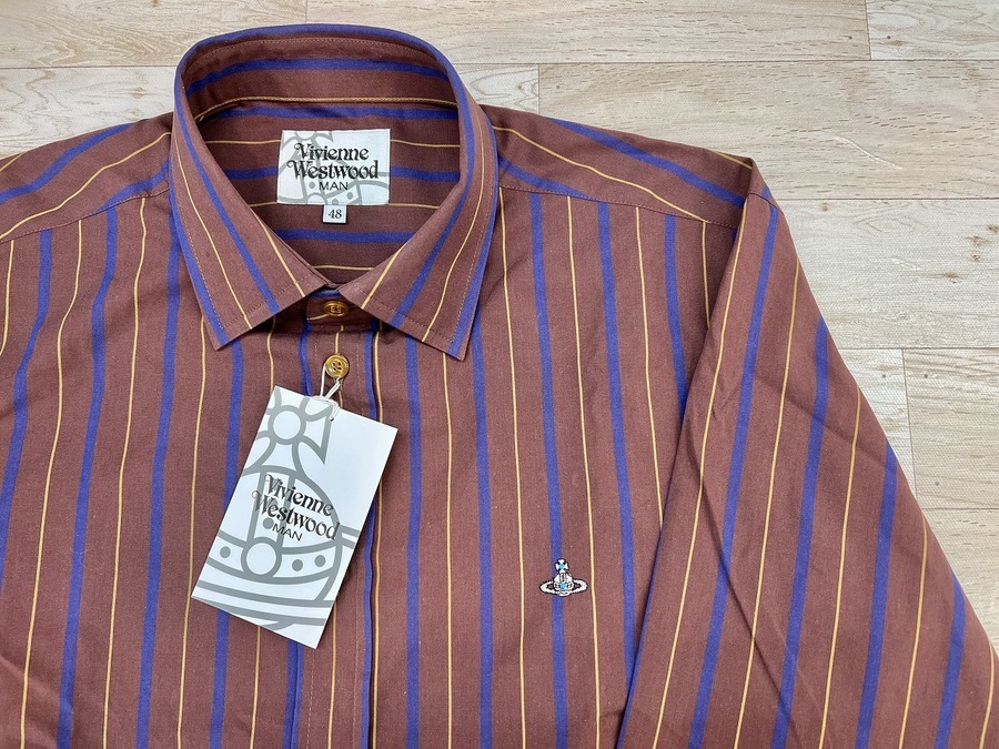 Vivienne Westwood MAN 長袖シャツ LET IT ROCK 美品Vivienne Westwood