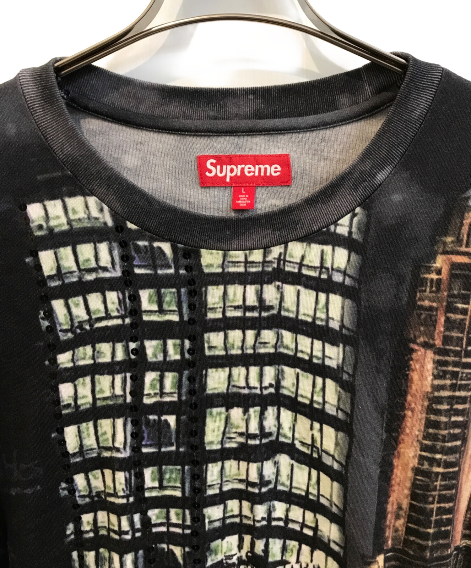 中古・古着通販】Supreme (シュプリーム) skyline sequin L/S Top