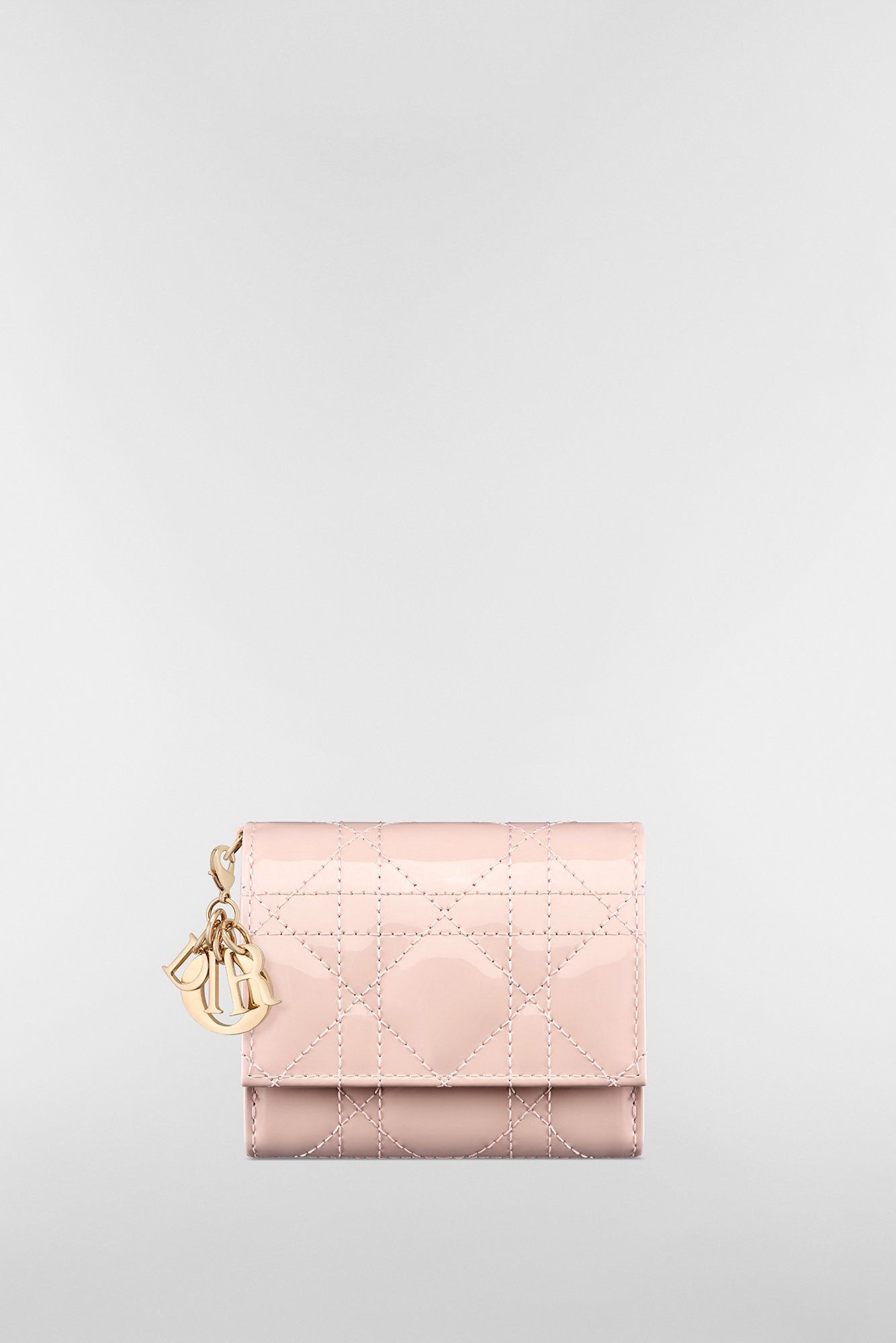 DIOR | 【日本限定】Lady Dior Lotus ウォレット カナージュ パテント