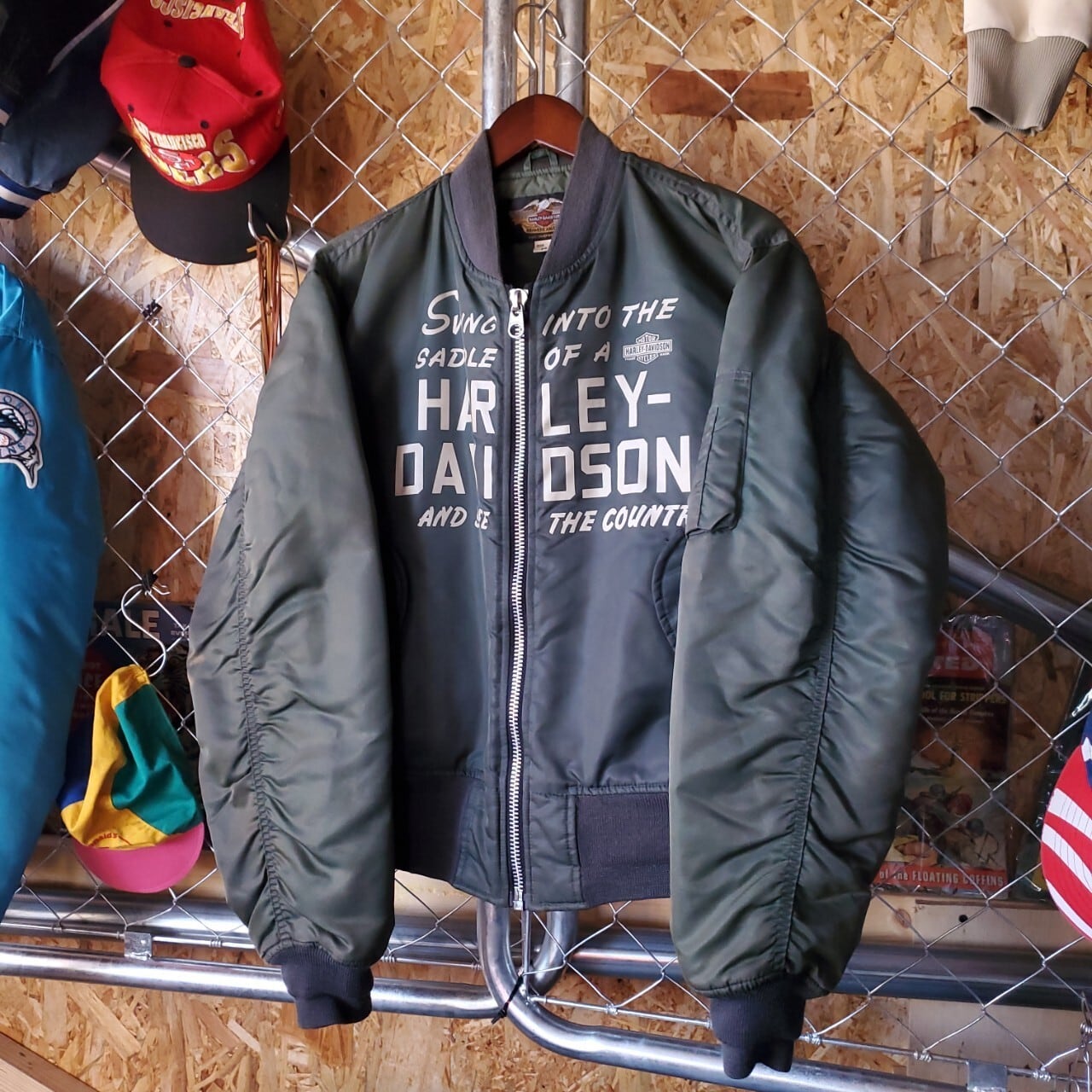HARLEY-DAVIDSON ハーレーダビッドソン 90s ヴィンテージ MA-1