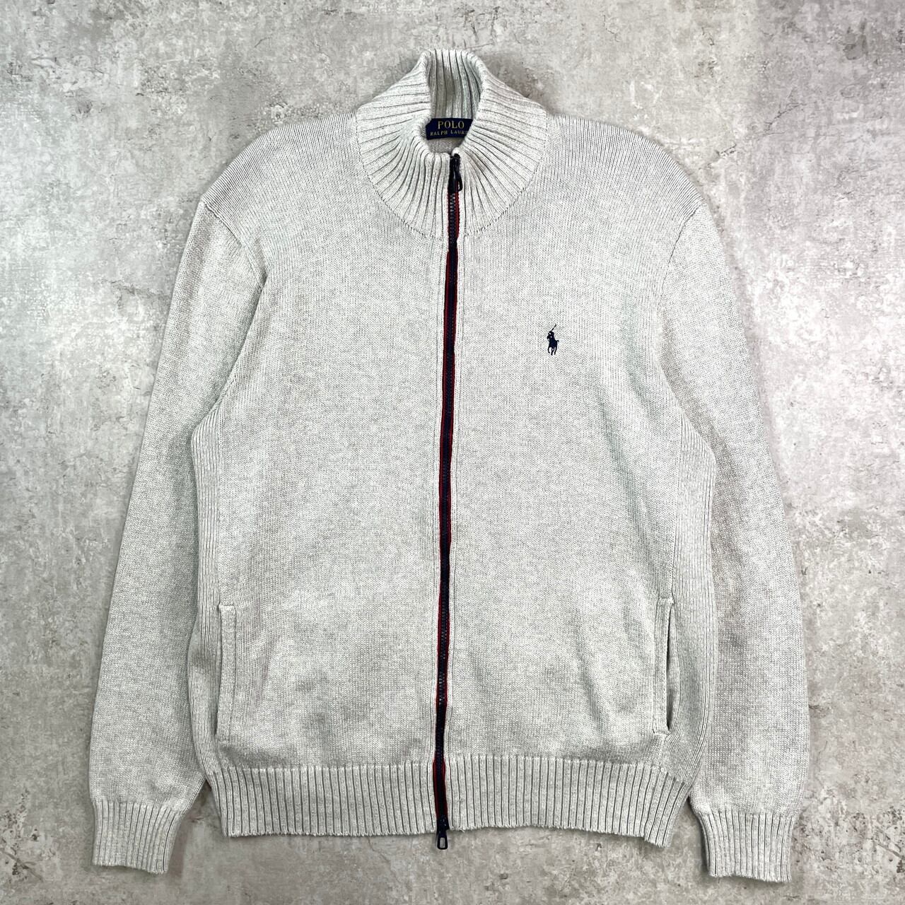 POLO RALPH LAUREN ポロラルフローレン フルジップ コットンニット