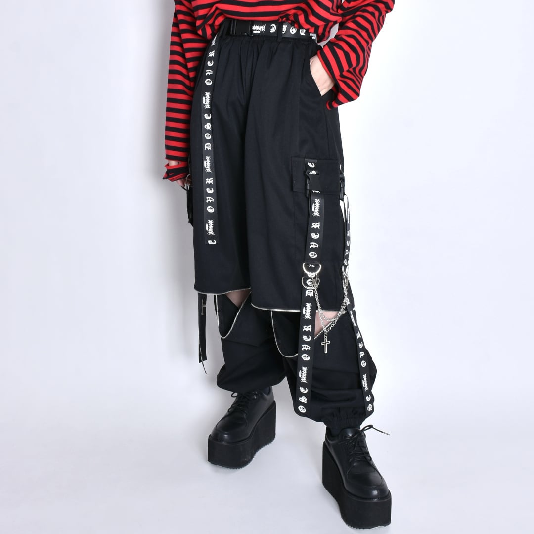 サブカルロゴ☆ベルトカーゴパンツ | VOLCAN&APHRODITE