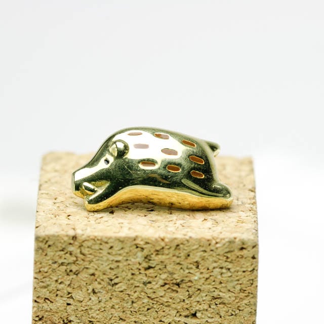 猪 いのしし ピンバッジK18 | Jewelry SIMON ジュエリーシモン