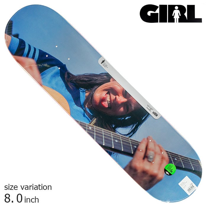 GIRL ガール デッキ スケボー PHOTO SPIKE BJORK 8.0inch スケート