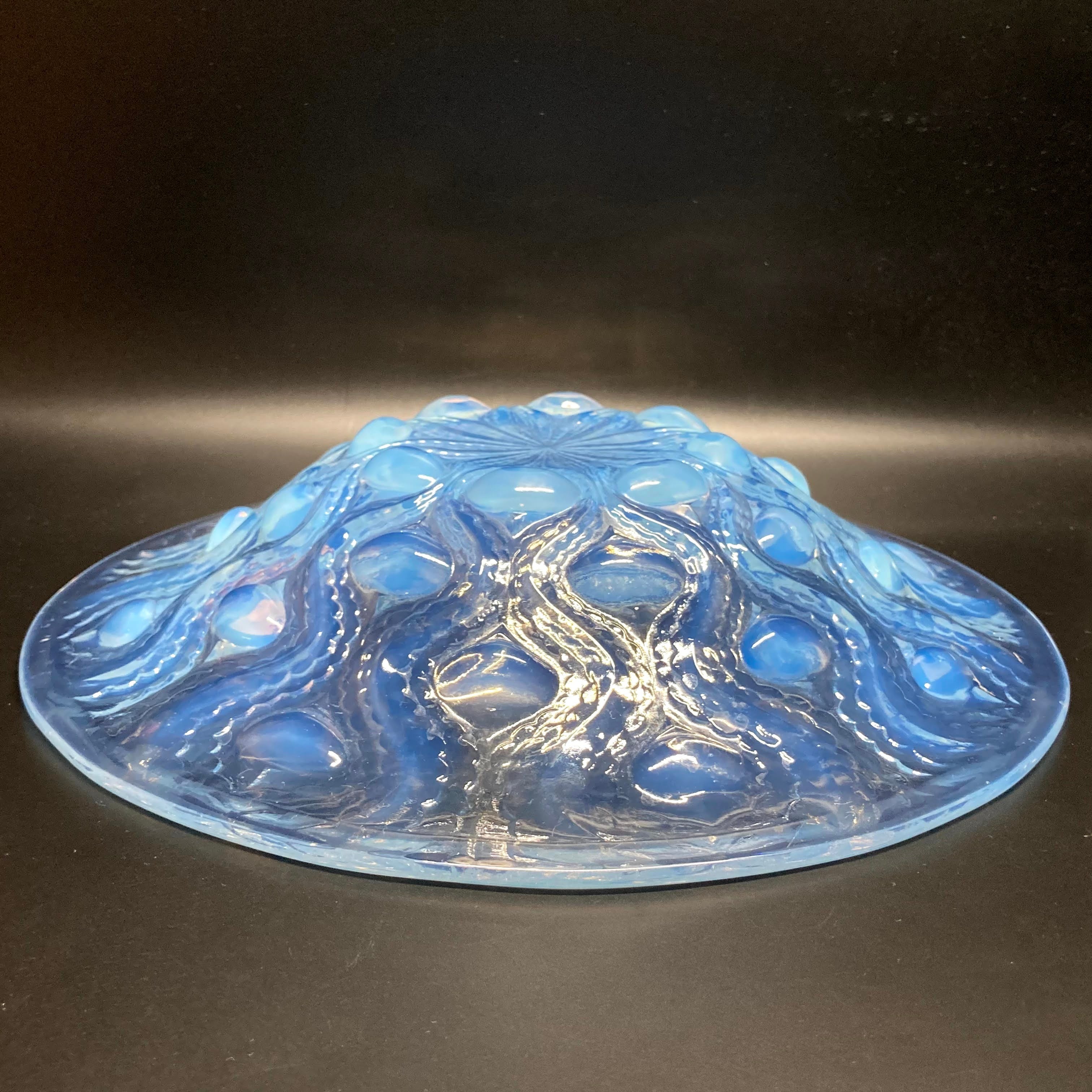 R.LALIQUE ルネ・ラリック「Bulbes No.2」ビュルブ 球根紋 浅鉢 大皿