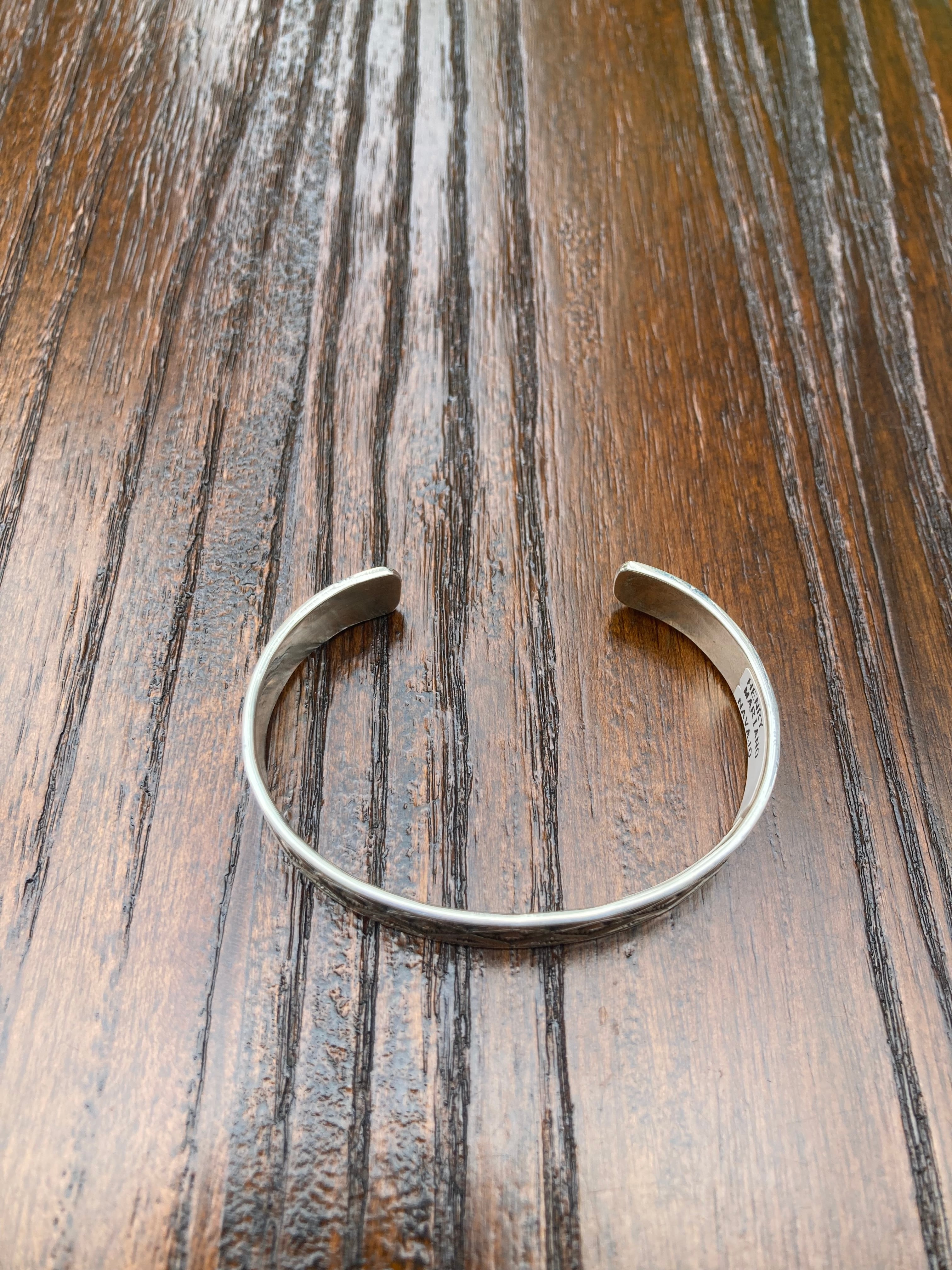 Navajo】ナバホ族 インディアンジュエリー バングル Henry Mariano