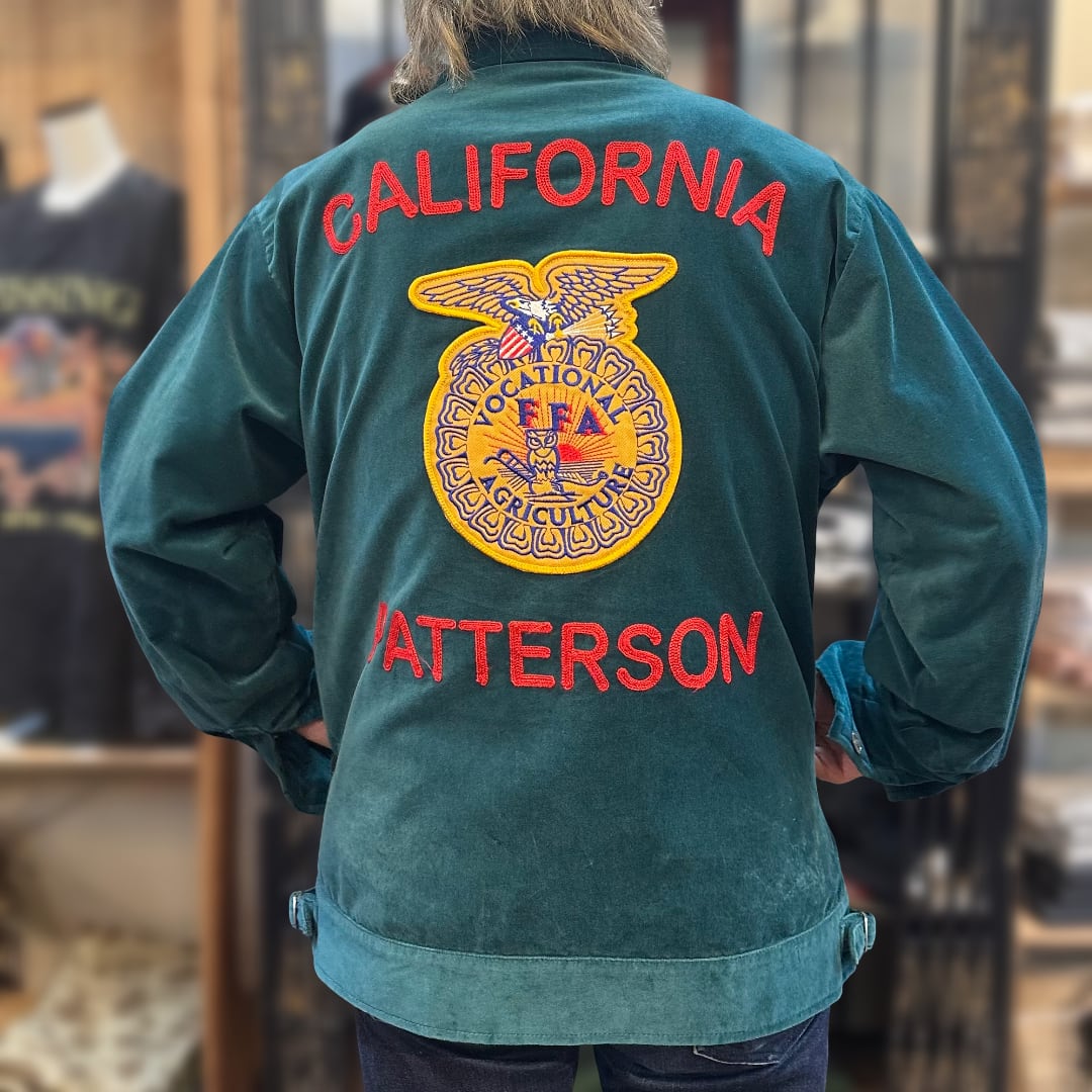 HOUSTON/ヒューストン 51509 COTTON VELVETEEN FFA JACKET / コットン