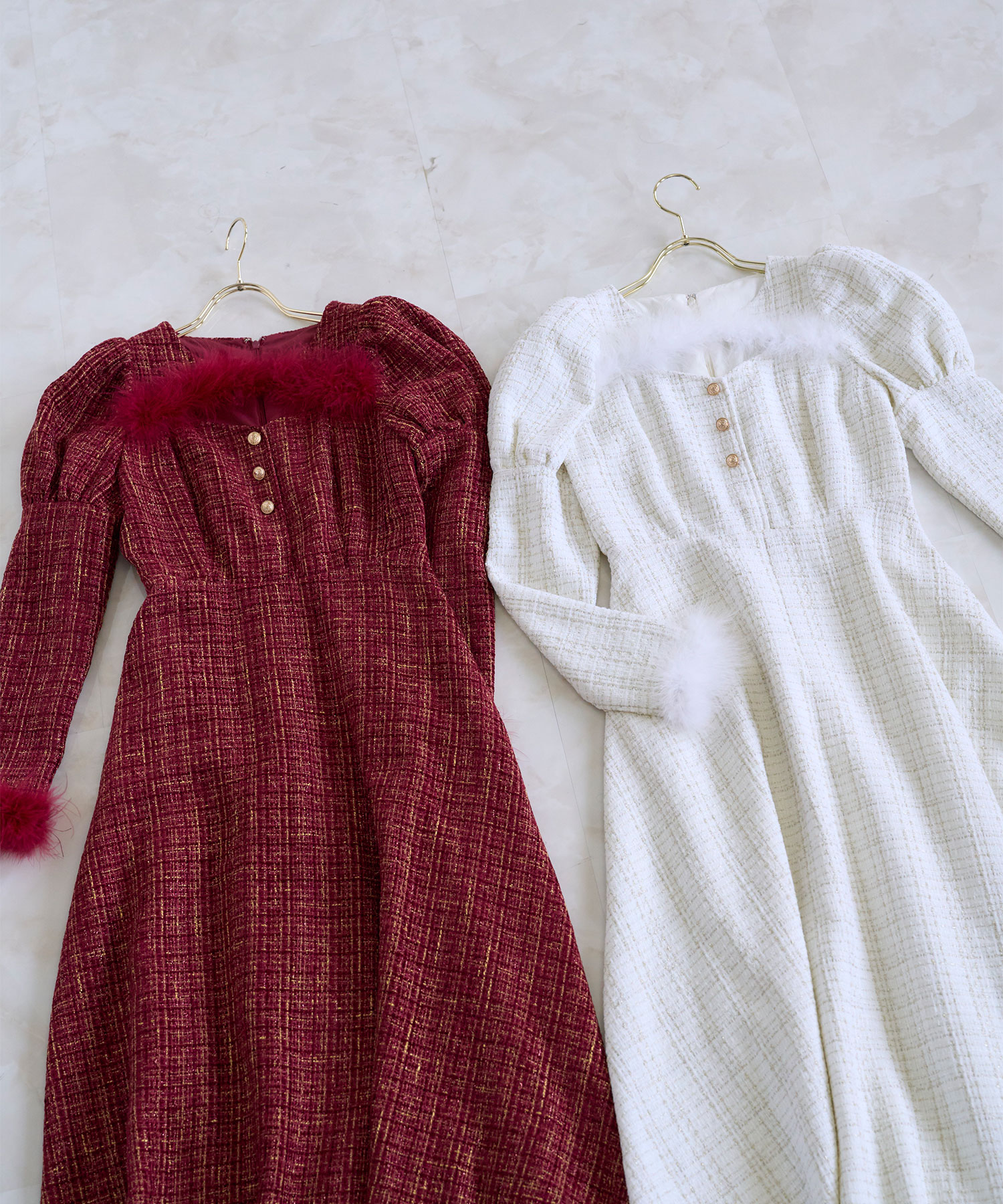 Tweed holiday dress – BUNNY APARTMENT