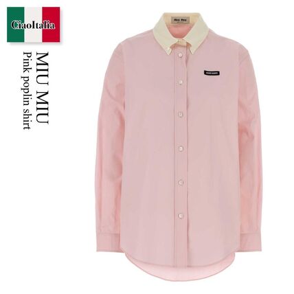 ピンク系 MiuMiu(ミュウミュウ) ブラウス・シャツ(レディース