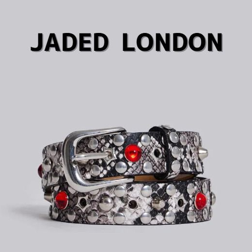 JADED LONDON】ブラックスタースタッズベルト (JADED LONDON/ベルト