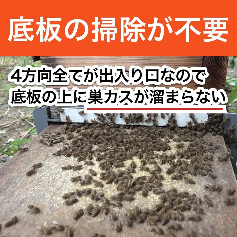 新型鉄製台 【重箱式巣箱専用】