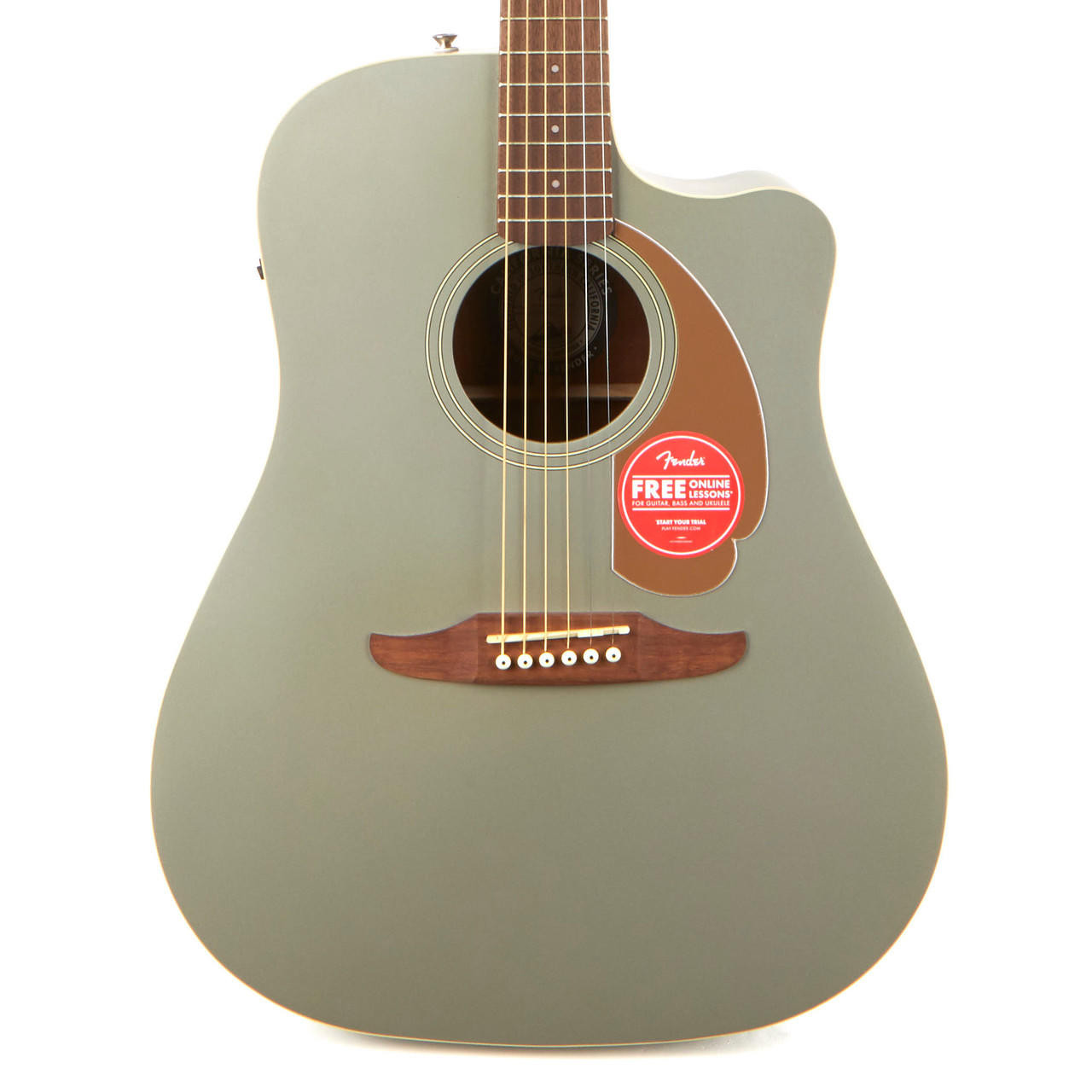 Fender Redondo Player Walnut - Slate Satin | Cream City Music