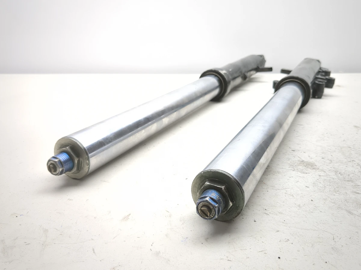 00-02 Kawasaki Ninja ZX6R ZX6 Front Forks Suspension Set STRAIGHT