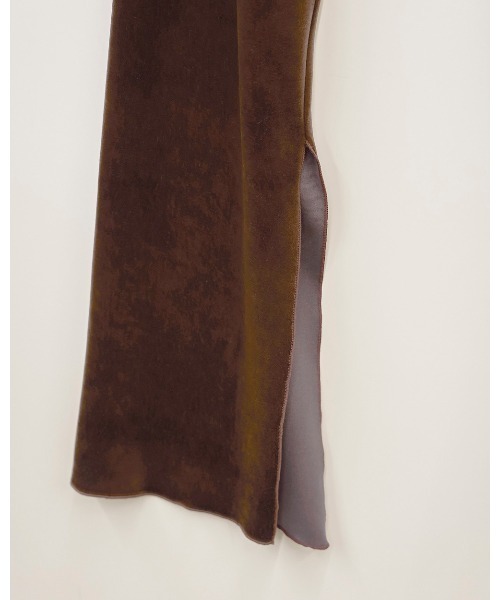 TODAYFUL（トゥデイフル）の「Velour Slit Leggings（その他パンツ