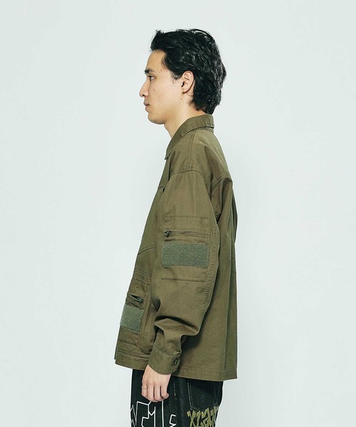 XLARGE（エクストララージ）の「MULTI POCKET MILITARY JACKET