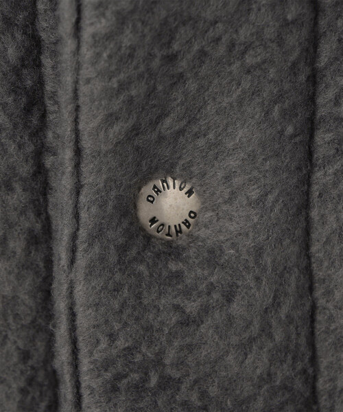 DANTON（ダントン）の「DANTON | ダブルフェイスボア スタンドカラー