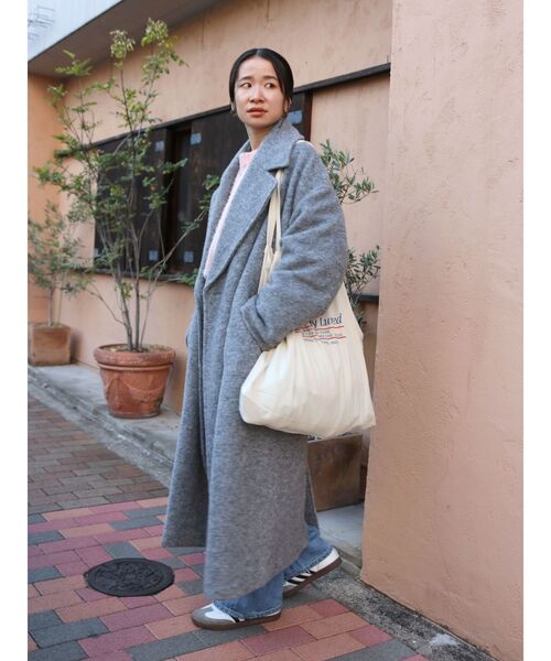 セール】スライバーチェスターロングコート（チェスターコート