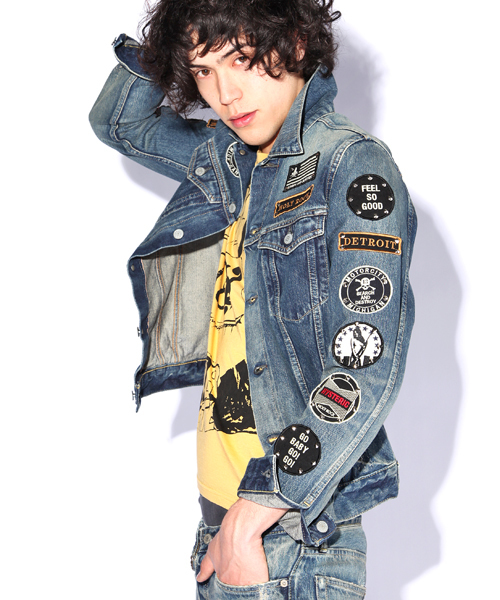 HYSTERIC GLAMOUR（ヒステリックグラマー）の「SP加工デニムロッカーズ