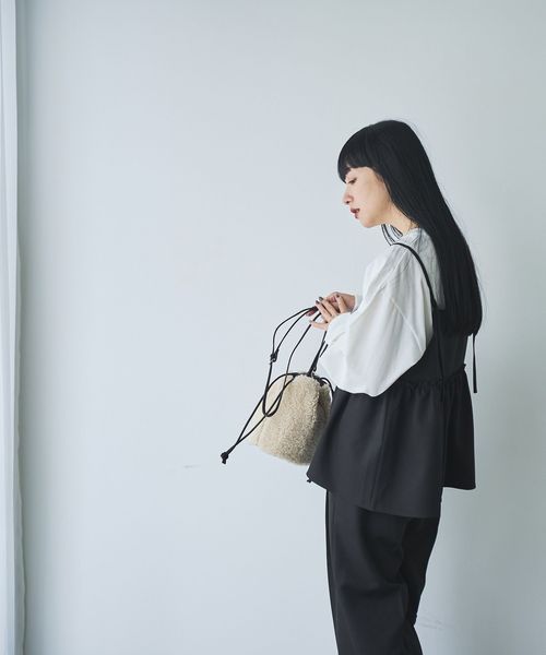 そうコレ! 】ウールライクキャミソールセットアップ