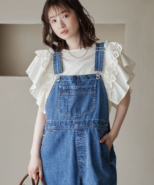 SMITH'S（スミス）別注】 デニムサロペット オーバーオール