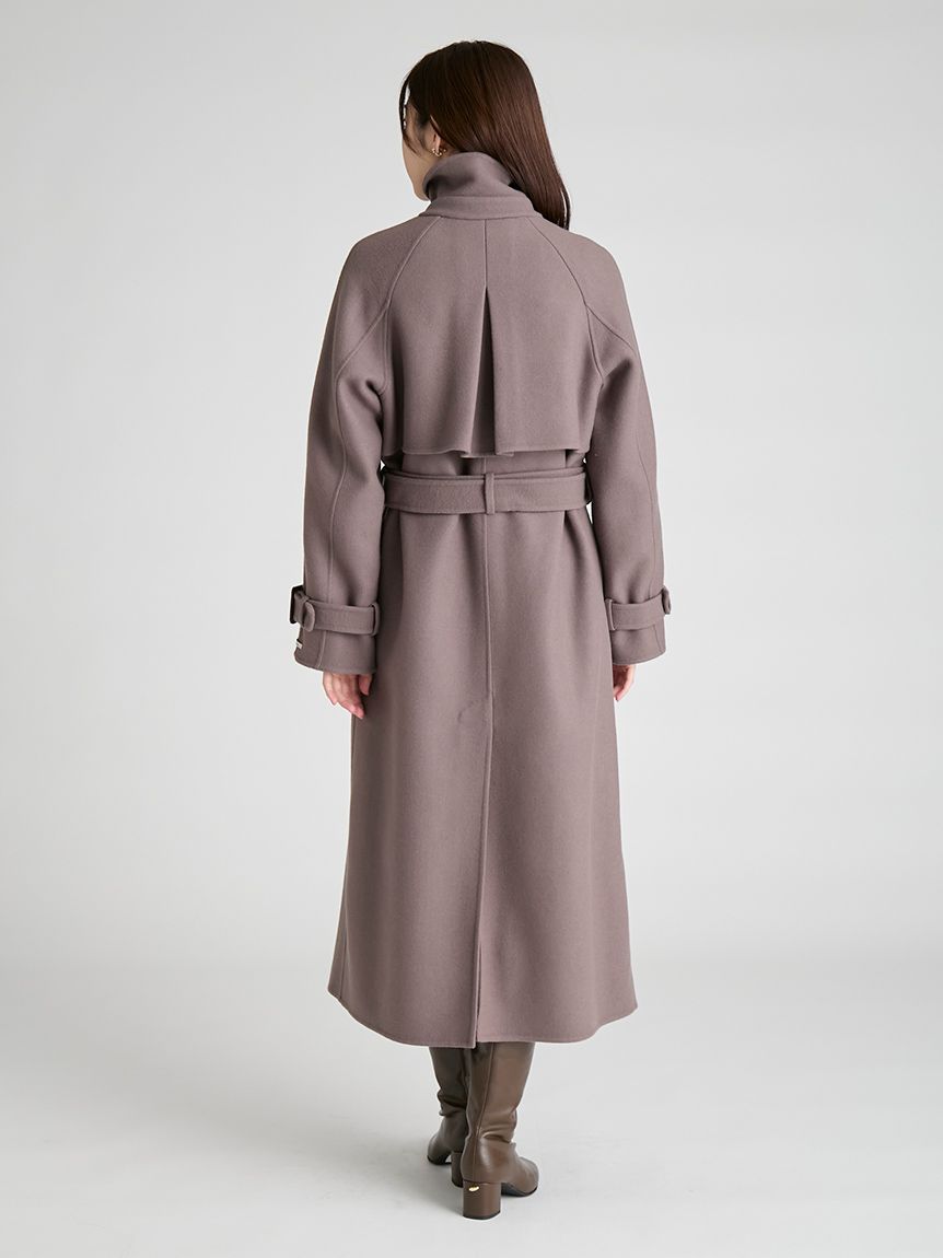 ウール混ロングトレンチコート(コート)｜OUTER（アウター）｜CELFORD