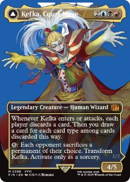 サージ・Foil】(543)□ボーダーレス□《人造魔導士、ケフカ/Kefka
