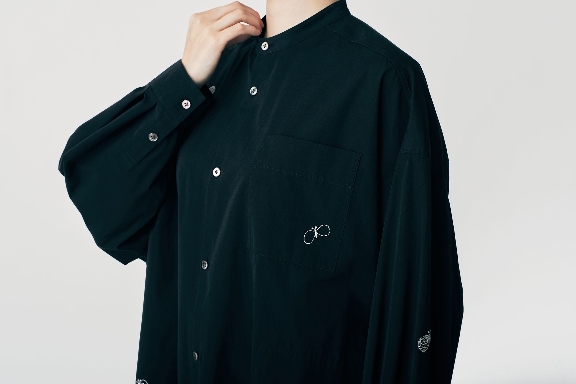 choucho シャツドレス - minä perhonen