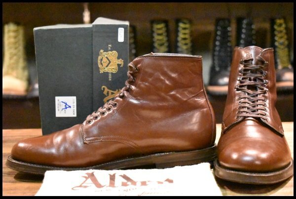 7D 良品 LEATHER SOUL別注】ALDEN オールデン 45172 レースアップ
