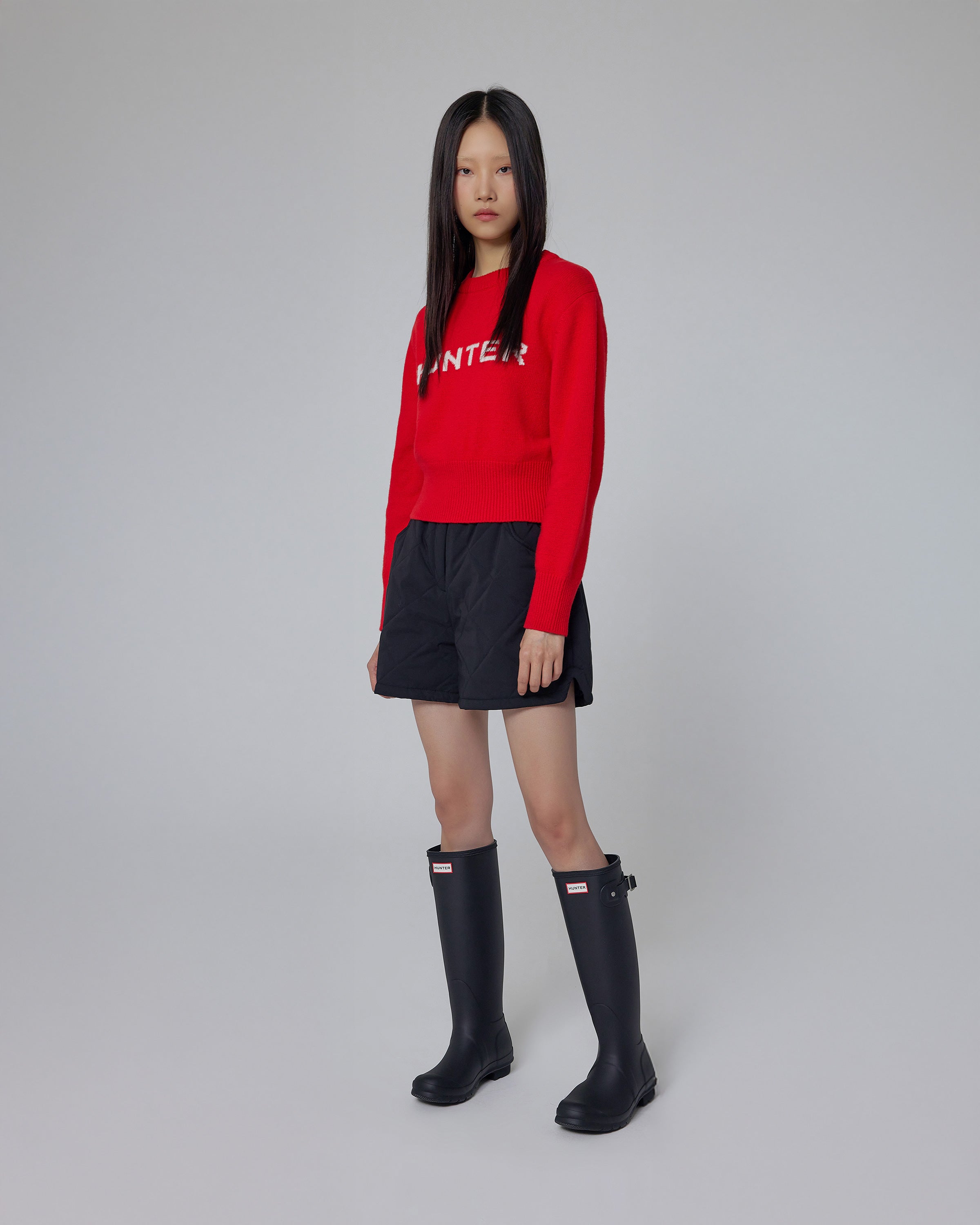 レディース オリジナル トール レイン ブーツ - ブラック