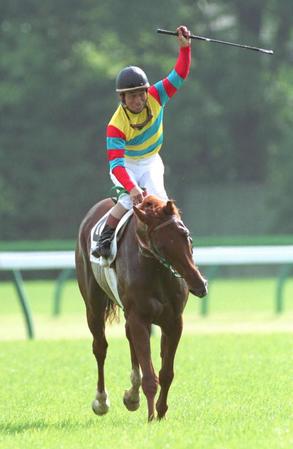 現地単勝2000年 日本ダービー アグネスフライト 100円 2000 Japan