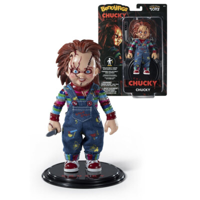 BendyFigs Chucky Action Figure Noble Toys Childs Play Horror Movie