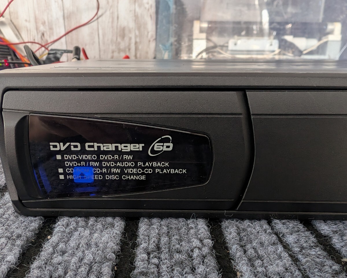 Alpine DHA-S690 6 Disc DVD CD Changer Ai-NET Car Audio with Remote