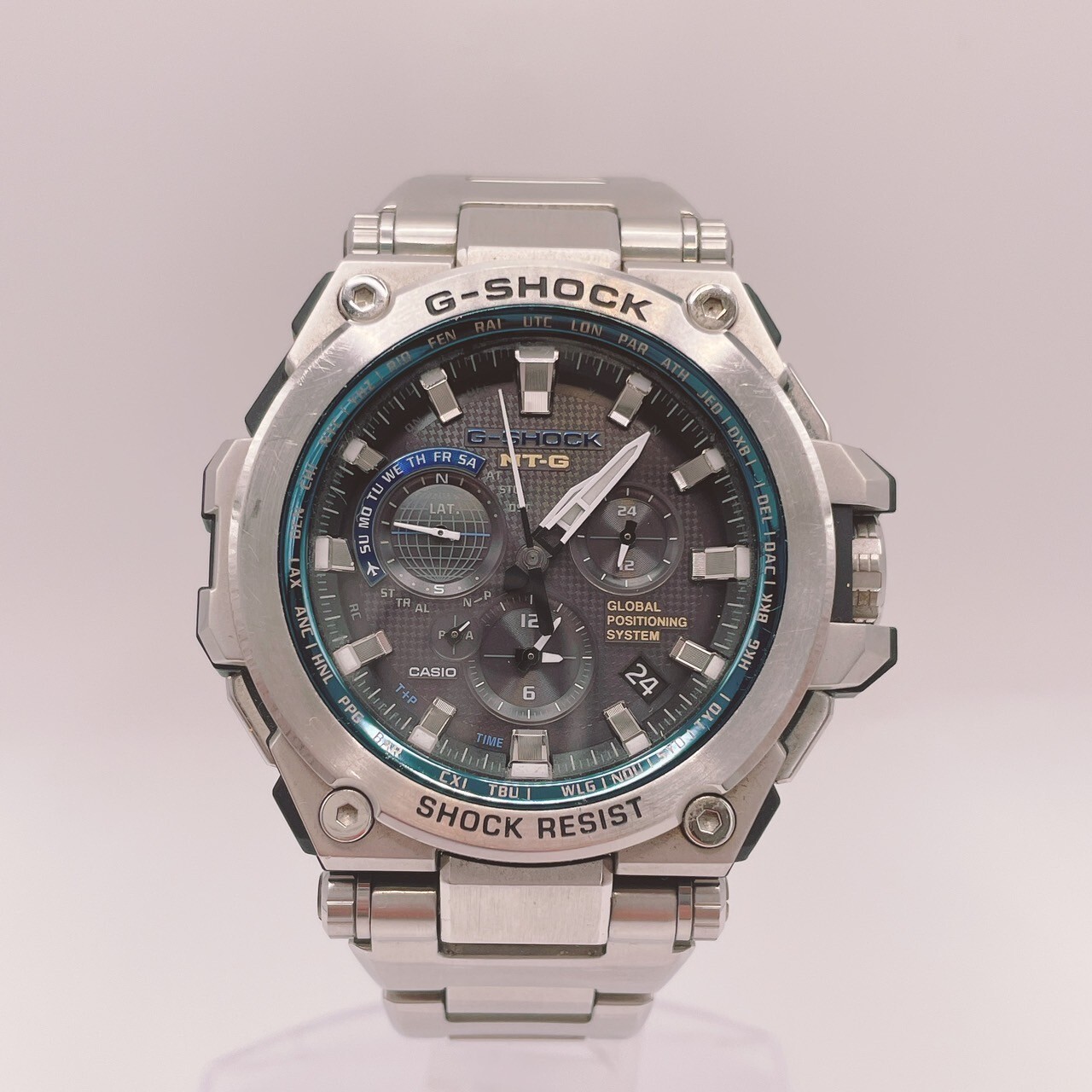 Near Mint Casio G-Shock MT-G MTG-G1000D-1A2JF GPS Solar Radio