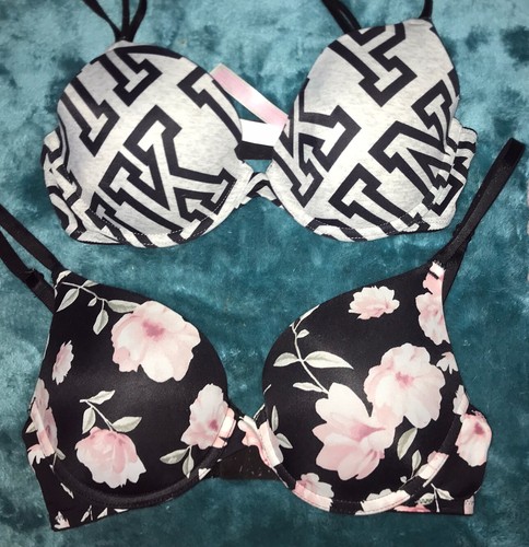 VICTORIA SECRET PINK LOT OF 2 BRAS 32C | eBay